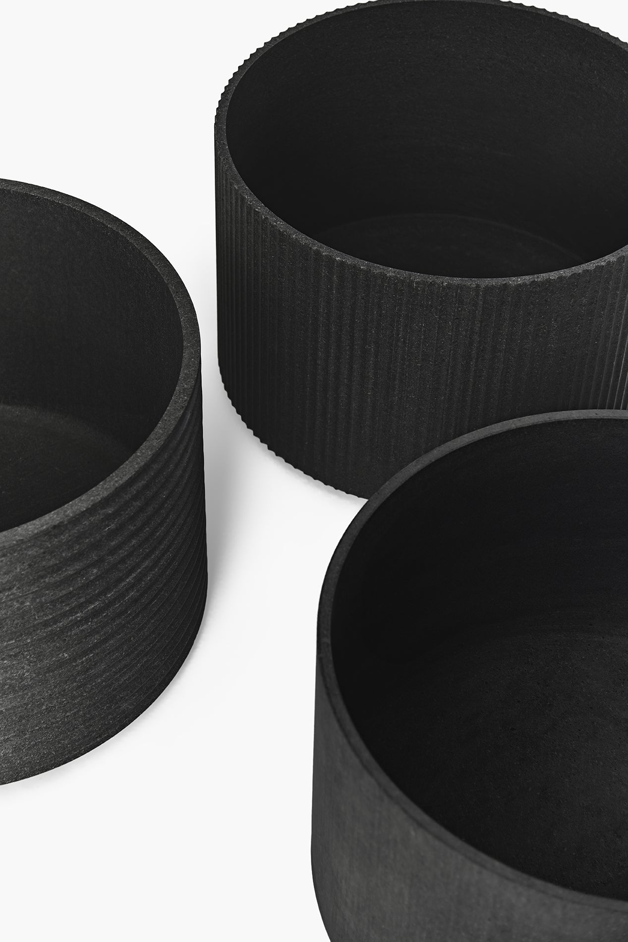 Vase Ring – horizontal reeded finish