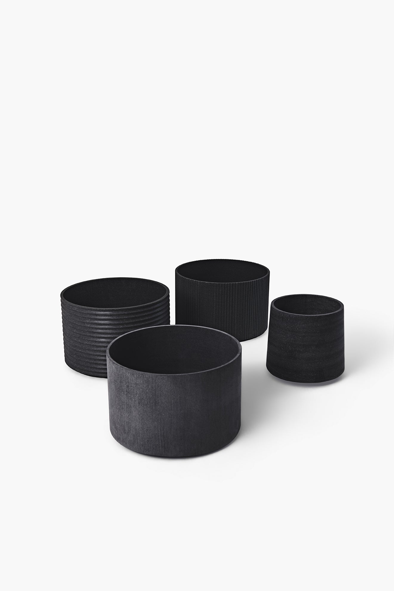 Vase Ring – horizontal reeded finish